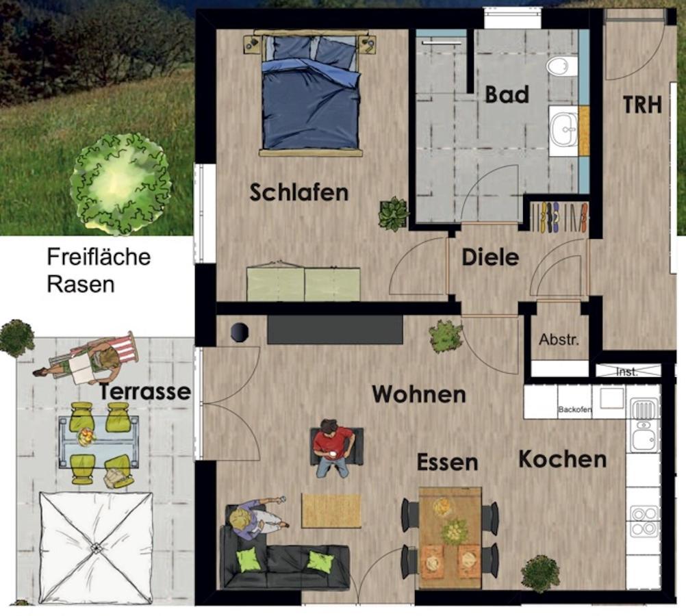 Appartement Fuchsbau à Baiersbronn Extérieur photo